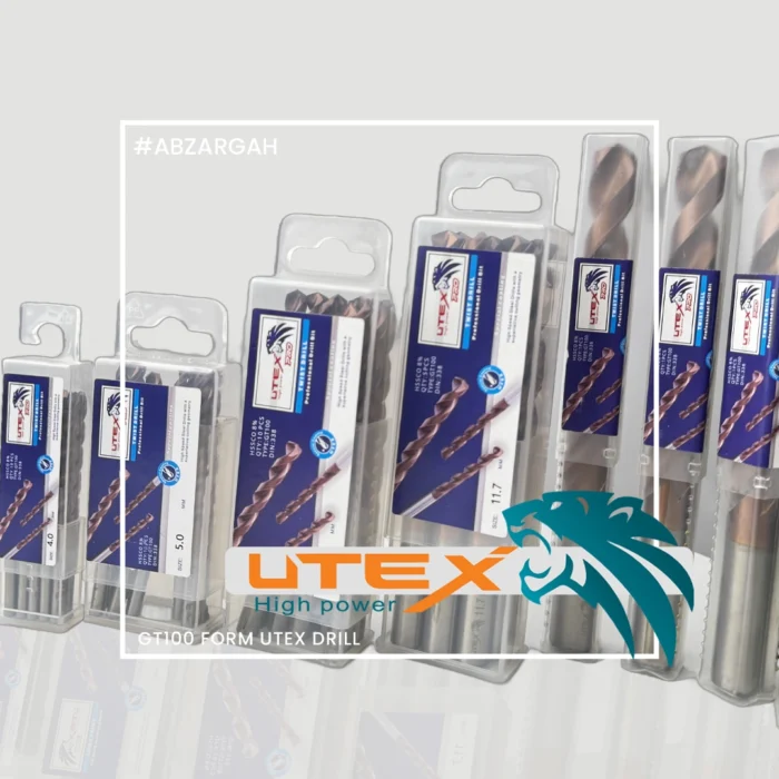 مته 8% کبالت DIN341 یوتکس فرم GT100