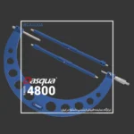 میکرومتر خارجی داسکوا با نوک‌های قابل تنظیم مدل 4800 / 4810 داسکوا DASQUA