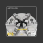 شش نظام دستگاه تراشکاری خود مرکز کره نشان اصلی K13 فک خارجی - Image 4