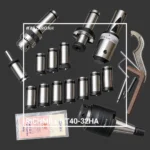 ست کامل ابزارگیر فرز RICHMILL NT40-32HA به همراه کولت و متعلقات ژاپن - Image 2